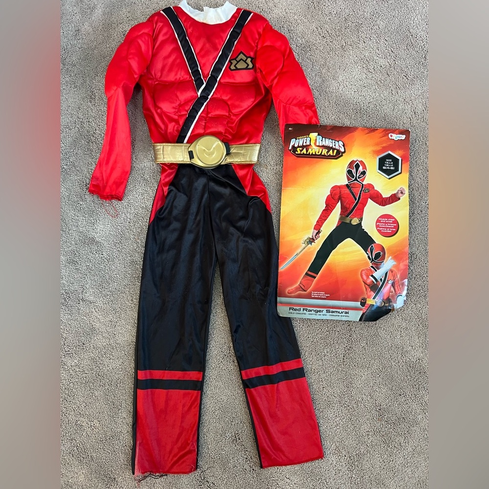 Halloween Power Rangers Samuri Costume